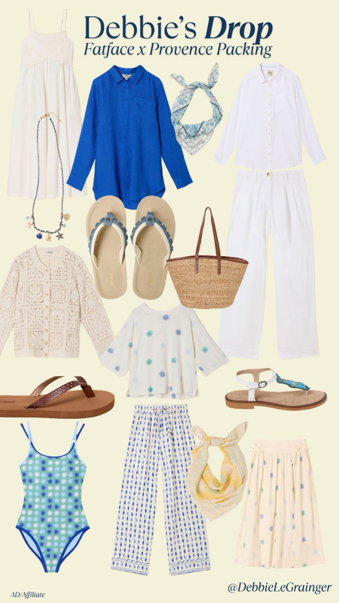 Very excited for a few days away with Fatface - here's what I'm packing for a trip to Provence this week.

#LTKtravel #LTKsummer #LTKuk