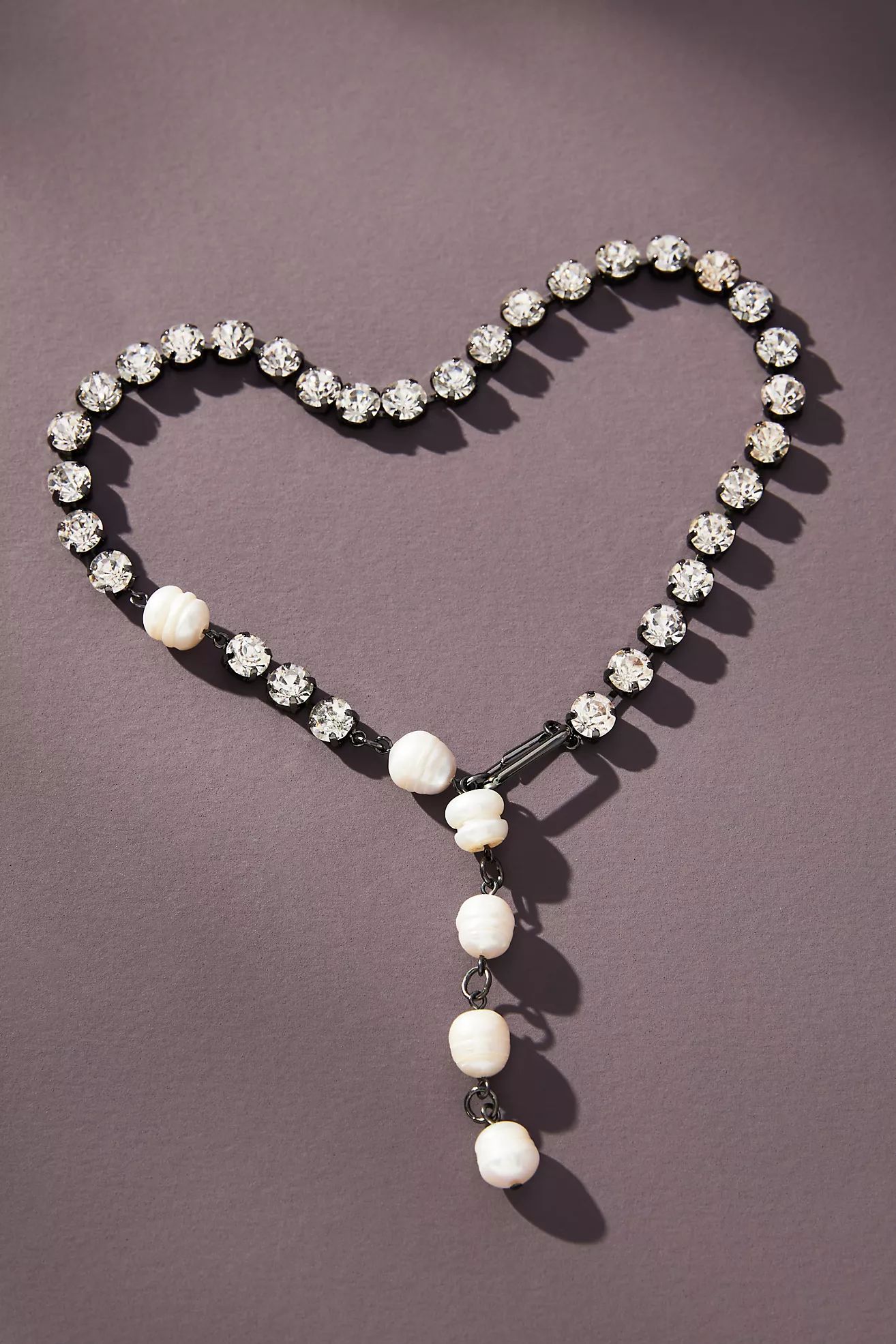 Pearl and Crystal Necklace | Anthropologie (US)