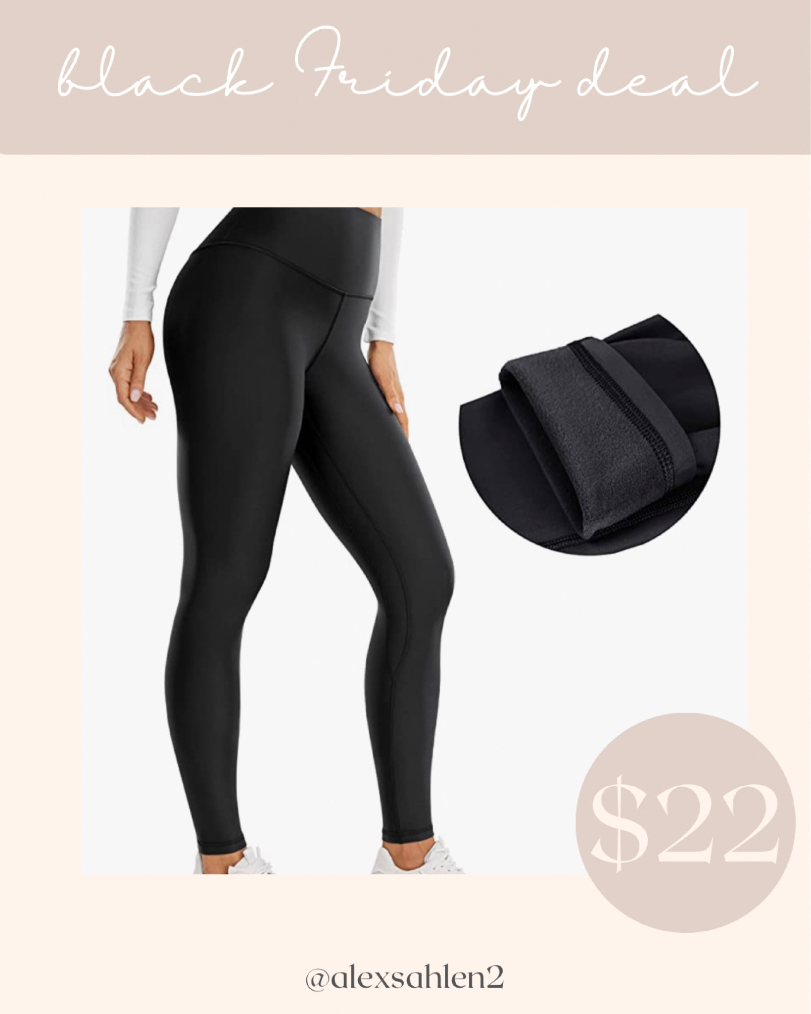 Fleece lined legging on sale 

#LTKCyberweek #LTKGiftGuide #LTKHoliday
