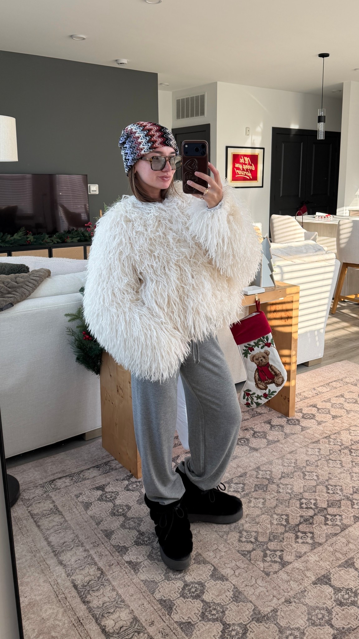 Snow day!!! Wearing XS bottoms and XXS coat! Boots are tts and my favorite for the snow