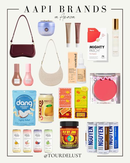 AAPI brands on Amazon, AAPI food brands, AAPI beauty, skincare, handbags

#LTKBeauty #LTKItBag
