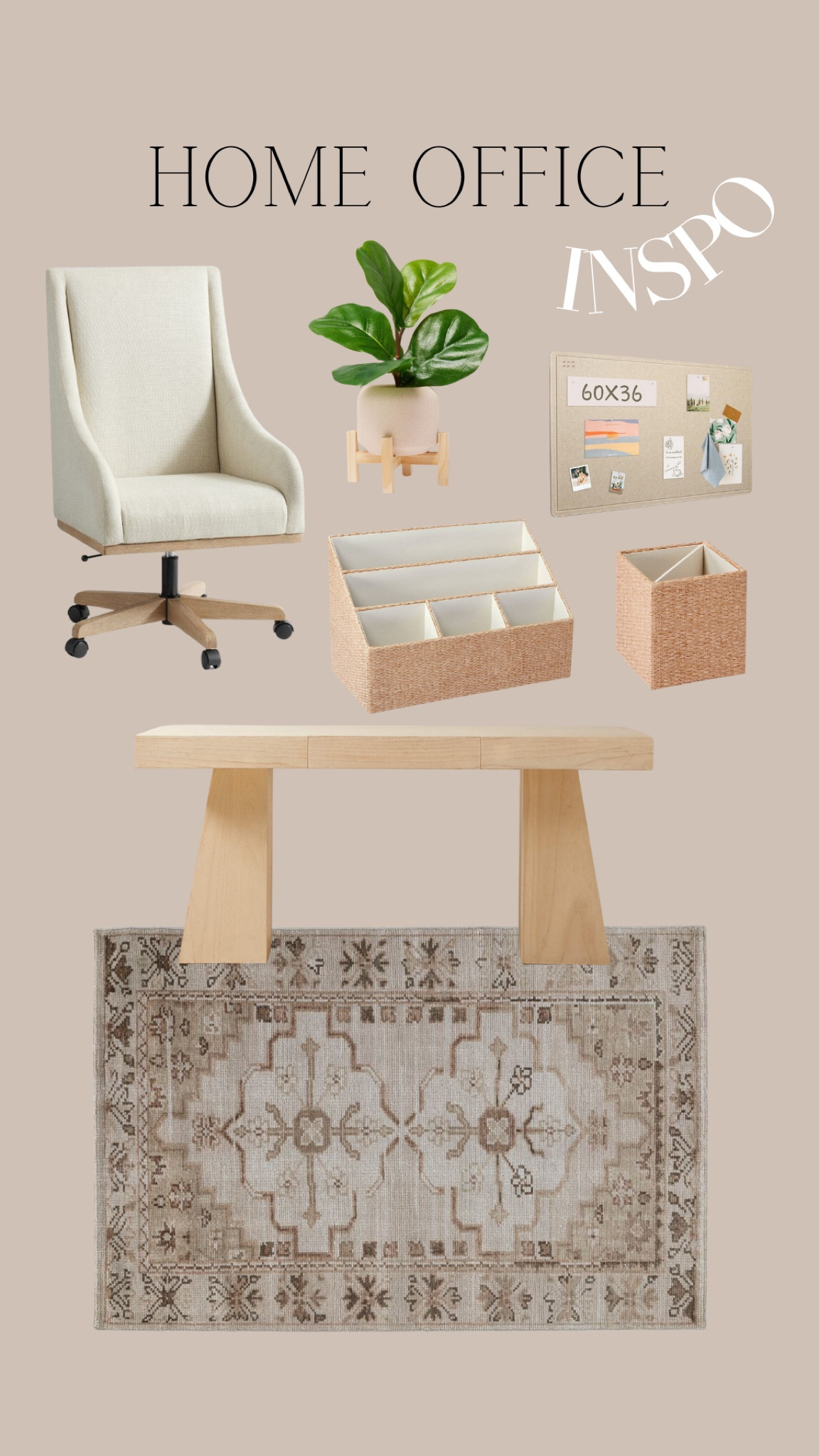 Home office inspo 💌📎 

Home decor | work from home | office decor | modern decor 

#LTKfindsunder100 #LTKfindsunder50 #LTKhome