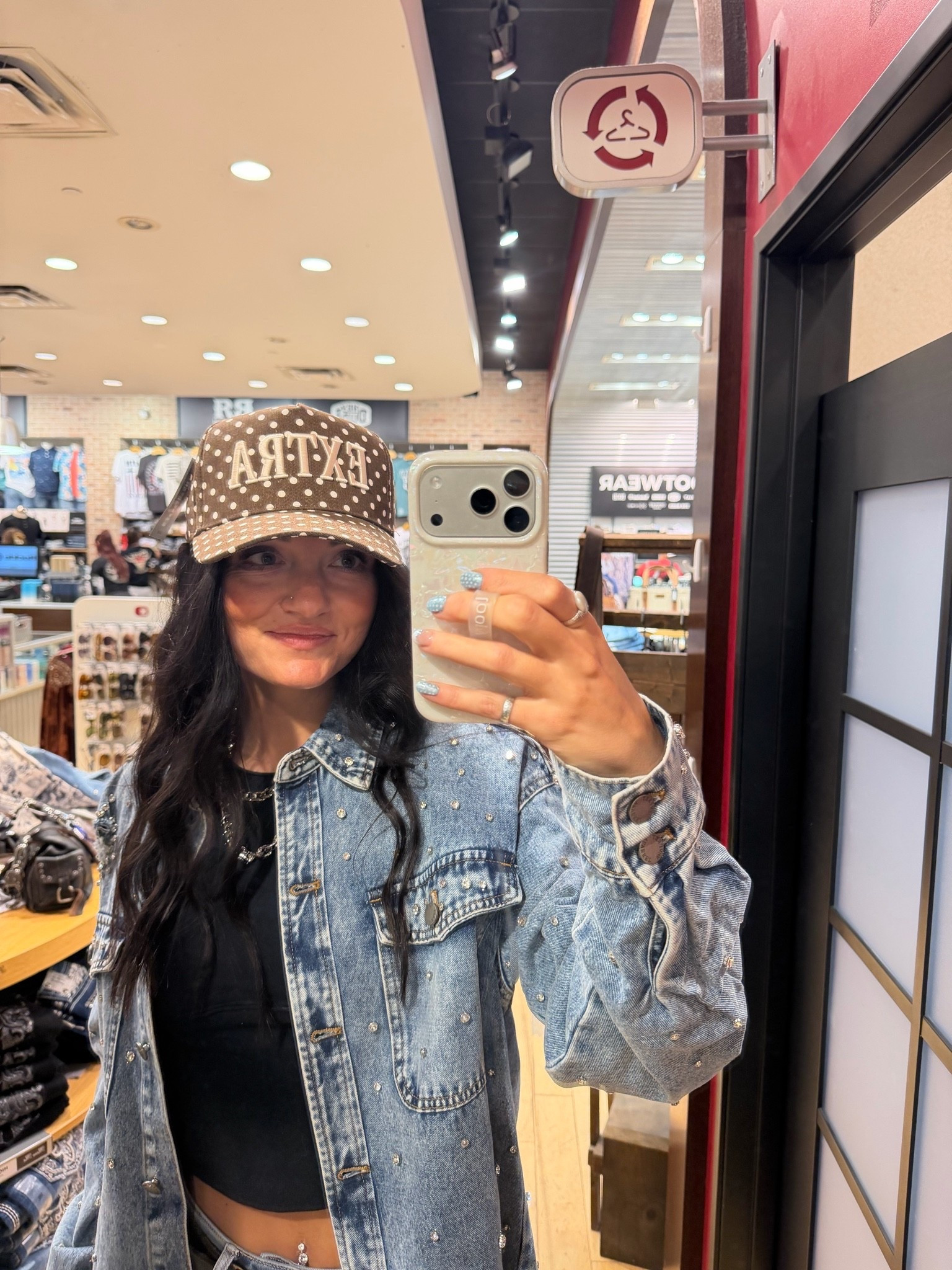 Immediately got this denim jacket 😍 Wearing a size M for an extra oversized look!

#LTKootd #LTKdayinmylife