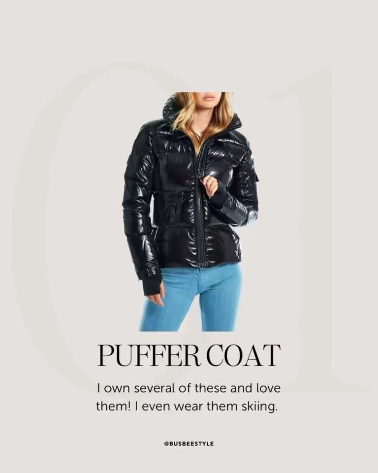 My go-to puffer coat! I even wear them skiing.  

 #LTKootd