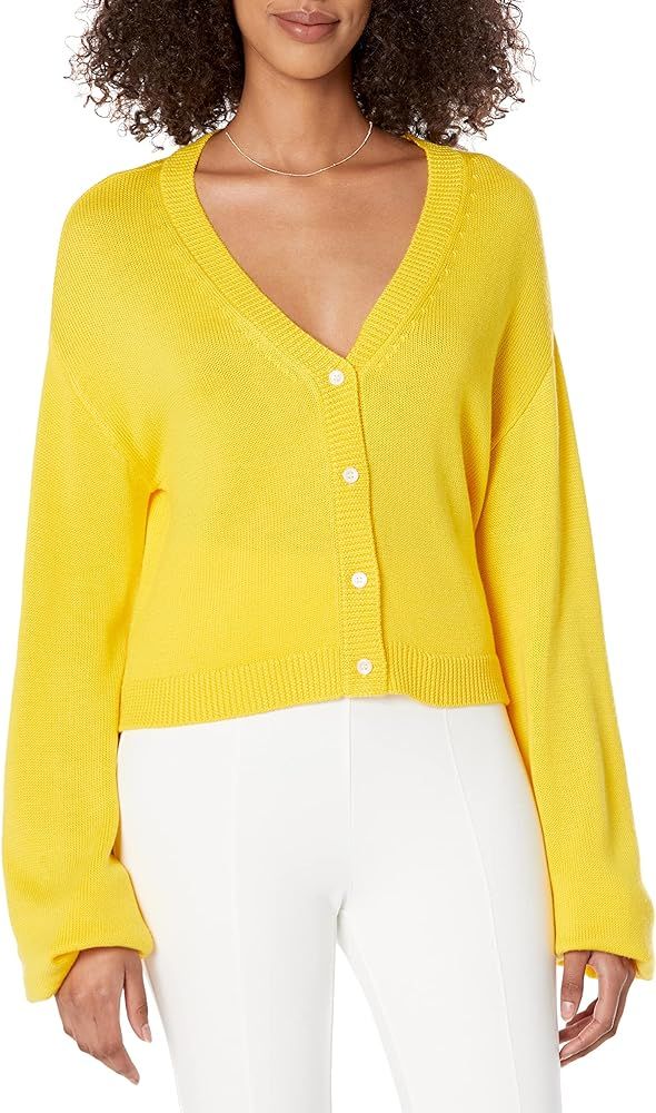 The Drop Women's Veronica Dropped-Shoulder Cropped Cardigan | Amazon (US)