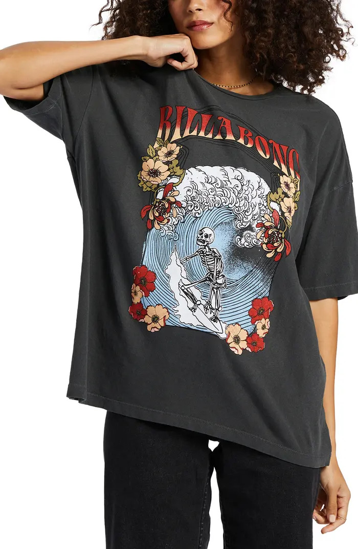 Billabong Big Wave Oversize Cotton Graphic T-Shirt | Nordstrom | Nordstrom
