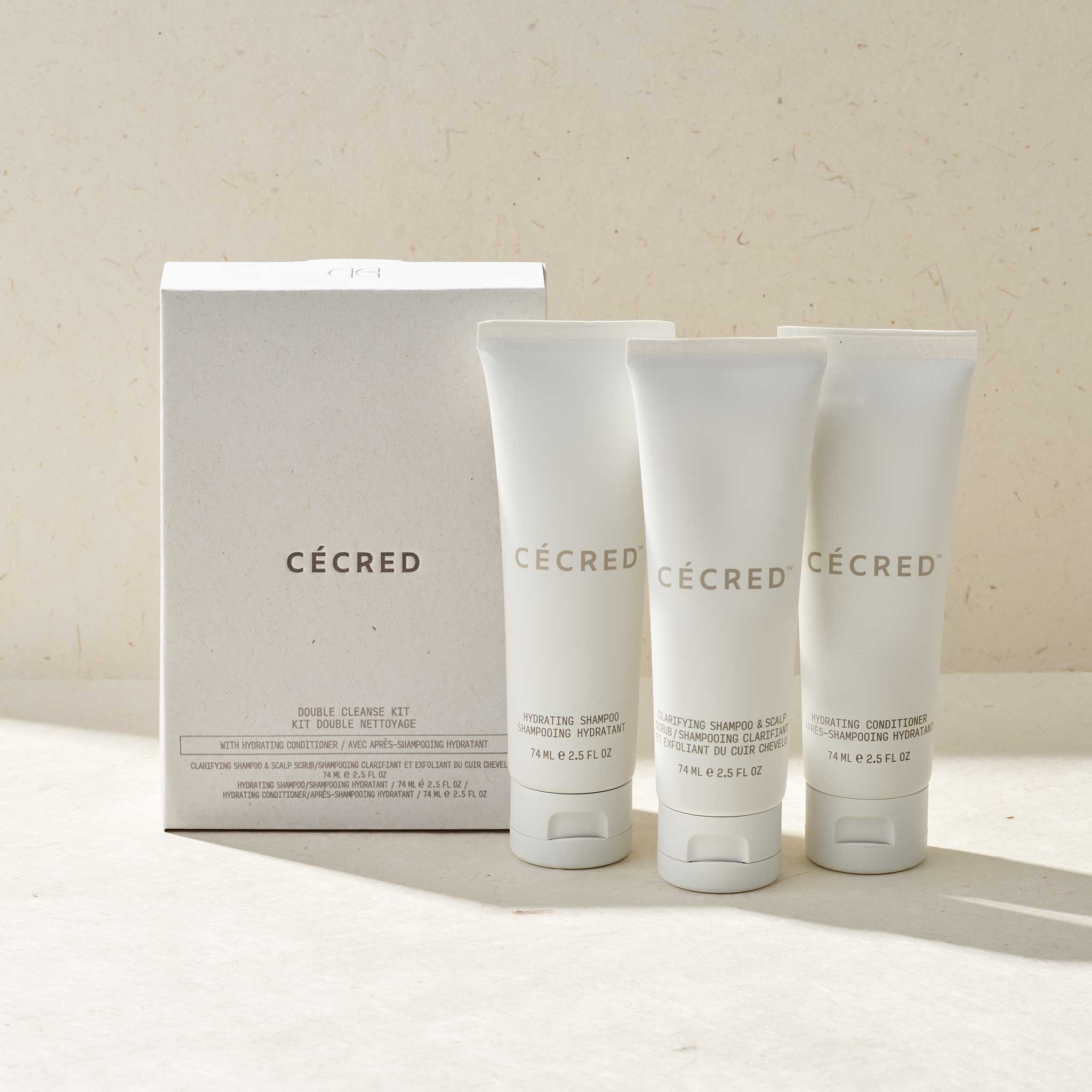 Travel Size Hydrating Hair Products | Cécred | Cecred
