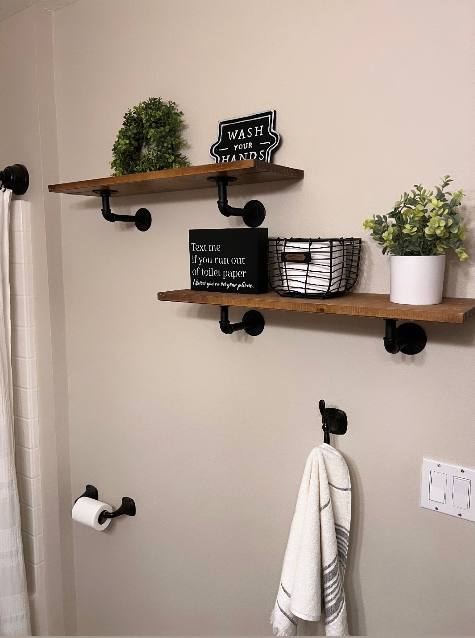 LTKhome, Bathroom remodel, farmhouse bathroom, black & white bathroom decor, Target home, Target bath, Amazon home finds

#LTKunder50 #LTKhome #LTKstyletip