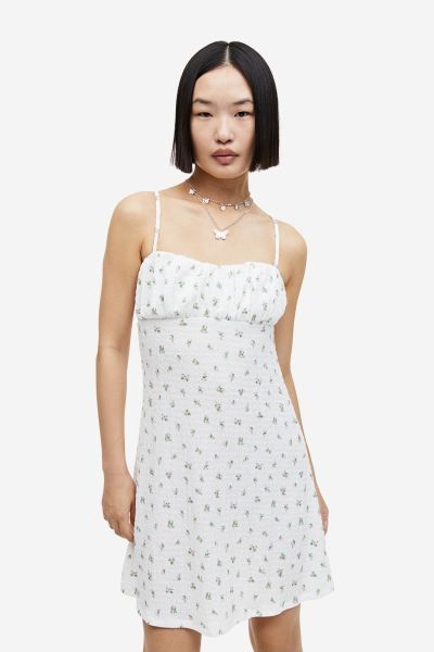 Crinkled Jersey Dress | H&M (US + CA)