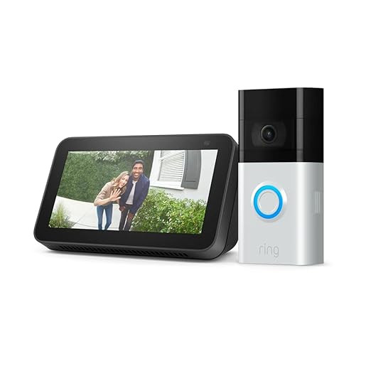 Ring Video Doorbell 3 bundle with Echo Show 5 (2nd Gen) | Amazon (US)