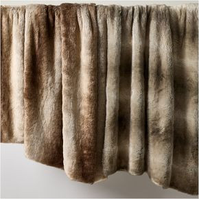 Faux Fur Ombre Throws | West Elm (US)