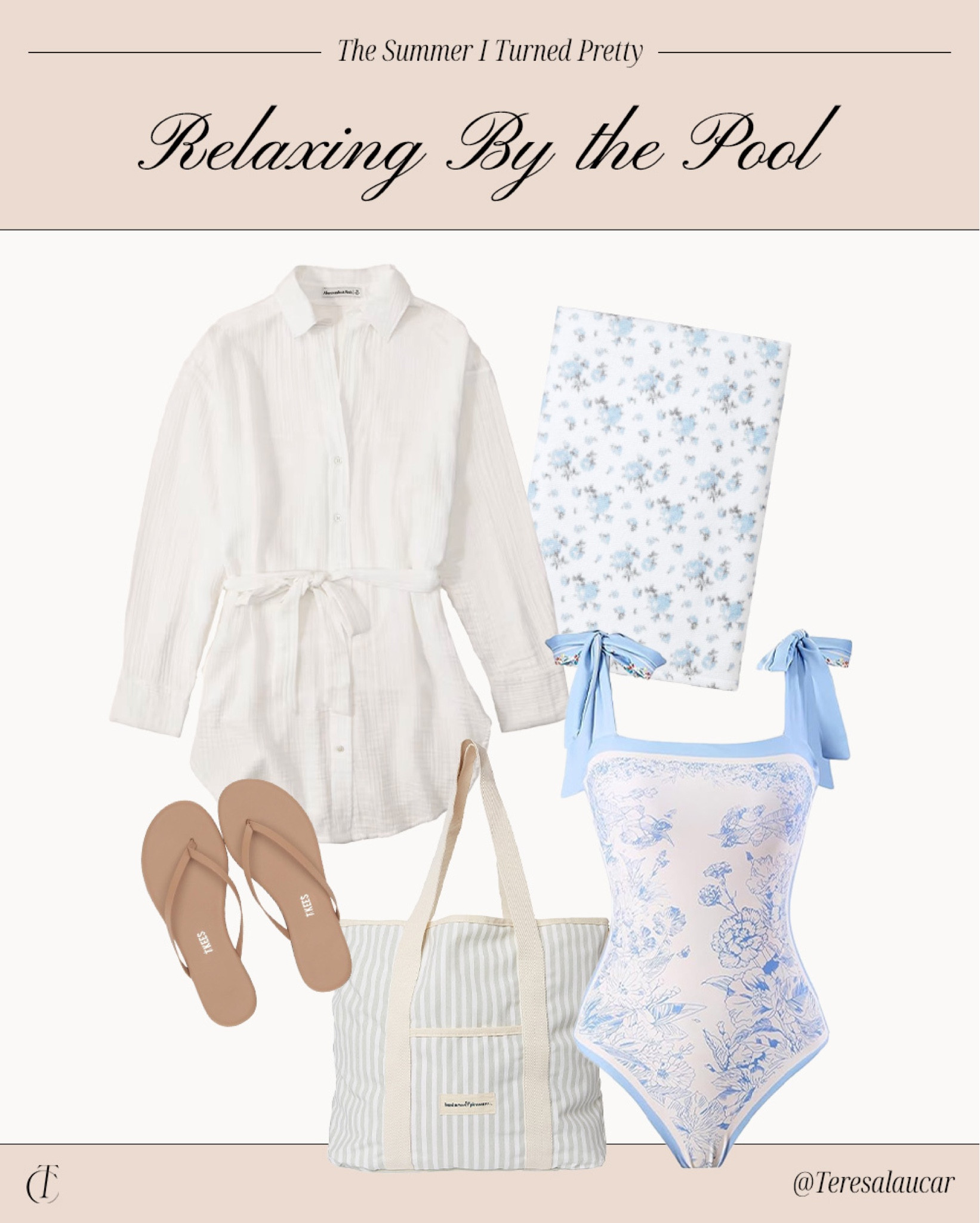 The summer I turned pretty inspired outfit 

#LTKstyletip #LTKunder50 #LTKunder100