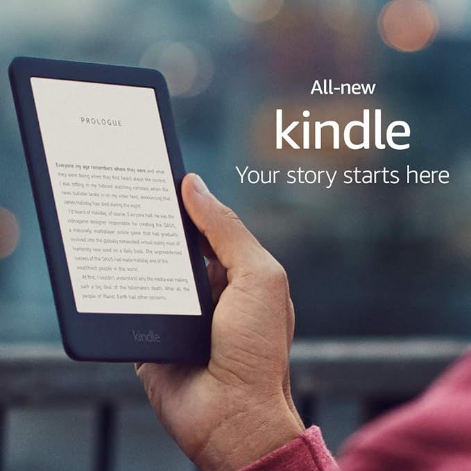 All-new Kindle - Now with a Built-in Front Light - Black | Amazon (US)