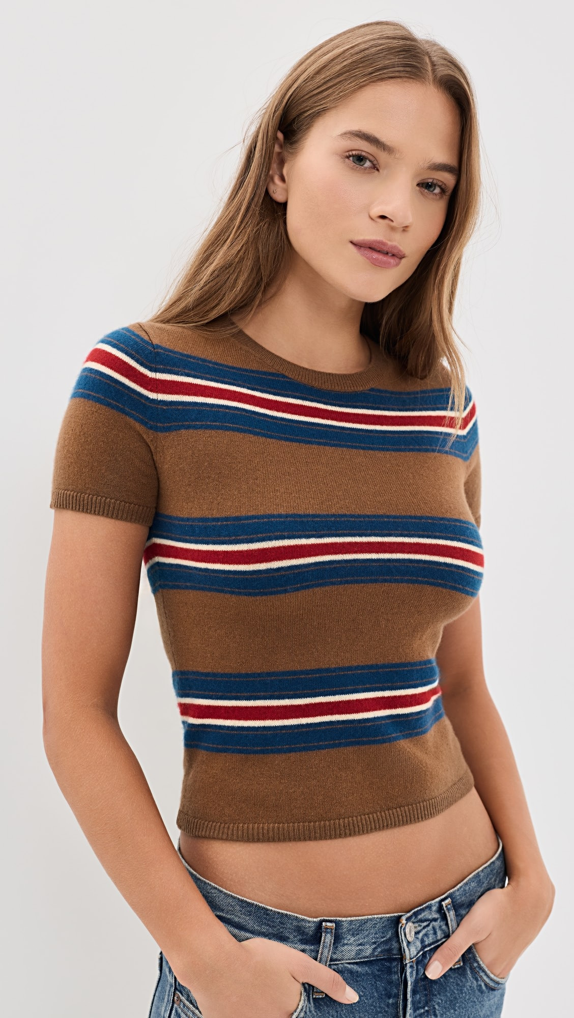 STAUD Easy Cashmere Tee | Shopbop | Shopbop
