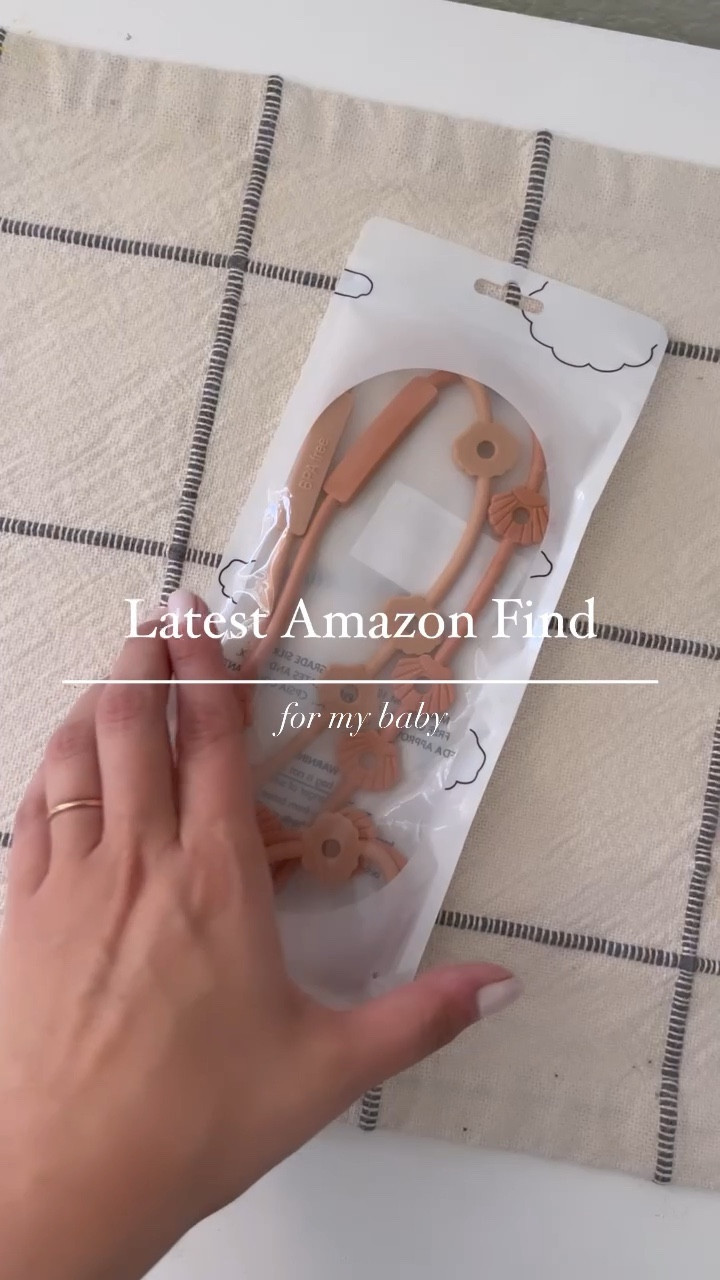 Amazon Silicone safety strap for kids cup, toys, etc. 🤍

#LTKbaby #LTKkids #LTKfamily