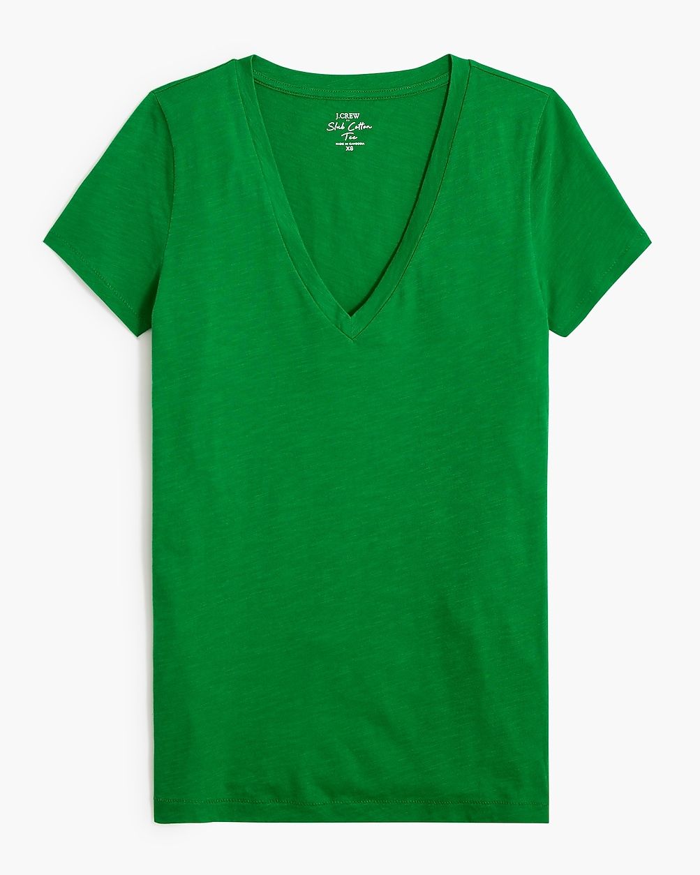 Vintage slub cotton V-neck tee | J.Crew Factory