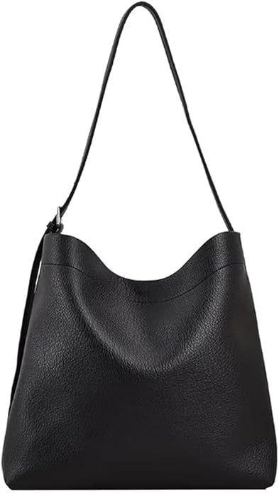 Women’s Tote Handbag Vegan Leather Shoulder Bag Large Capacity Work Bag Designer Travel Purse w... | Amazon (US)