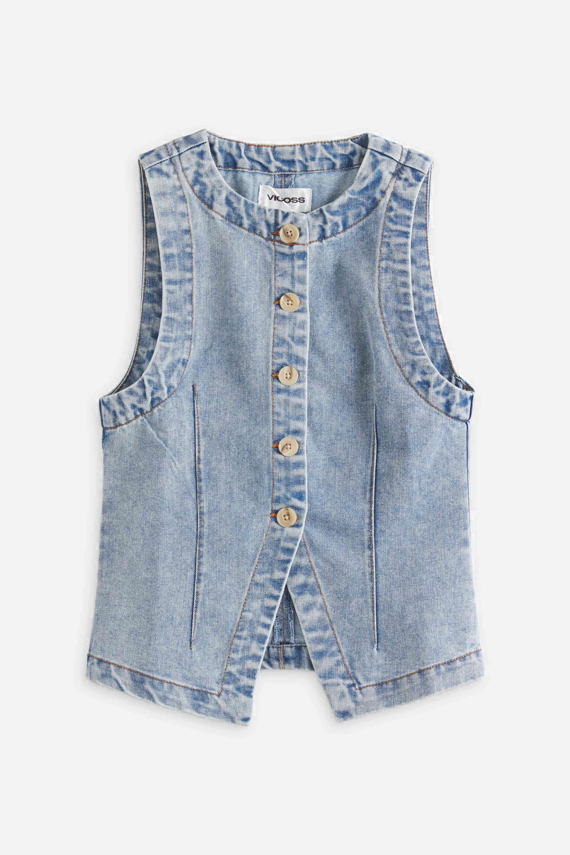 Denim Suit Vest | Stitch Fix