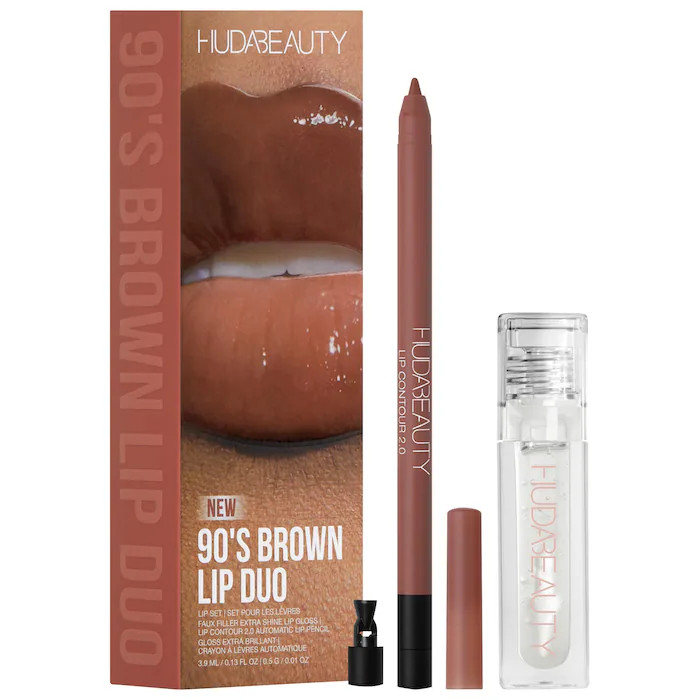 90s Brown Lip Liner and Lip Gloss Set | Sephora (US)