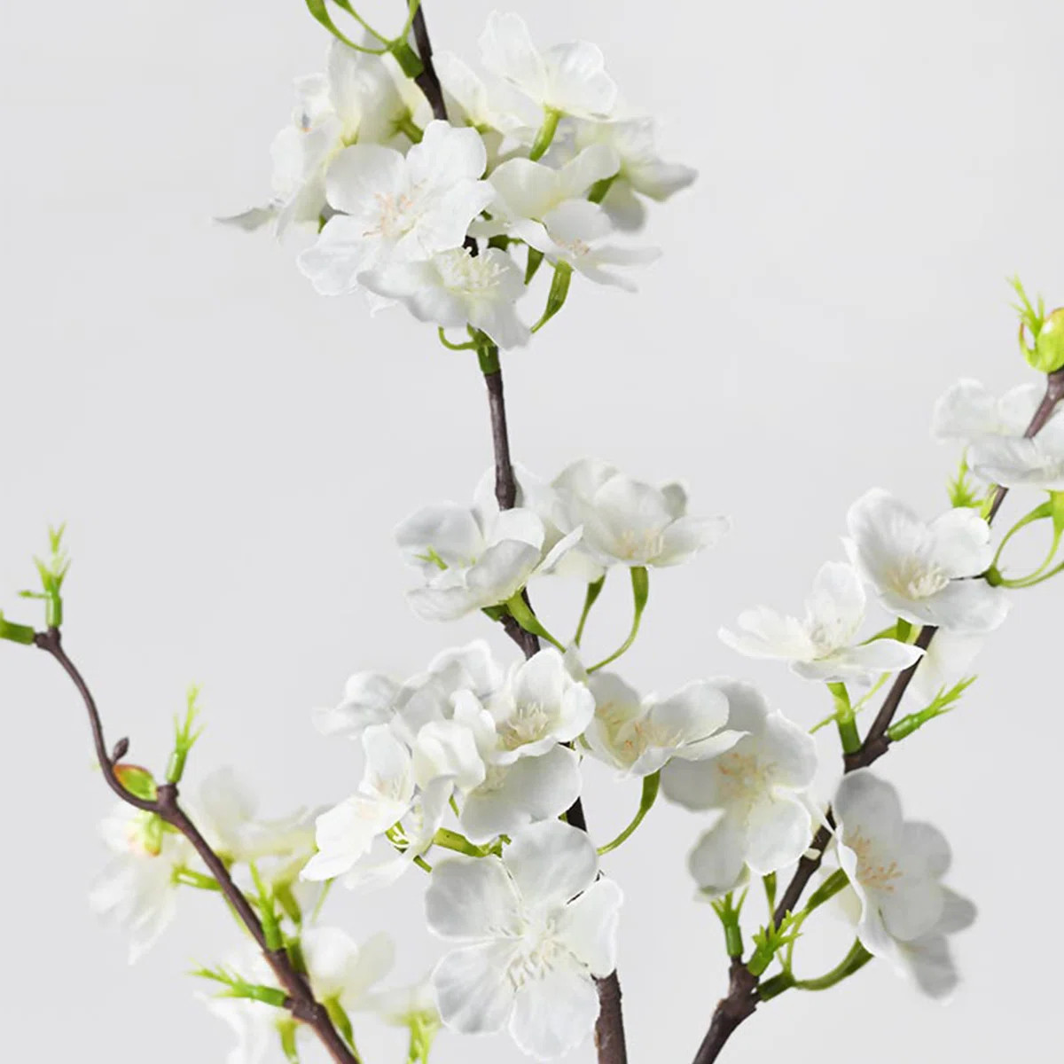 Creamy white Decorative Artificial Cherry Blossom(Pack of 1 Branch) | Wayfair North America