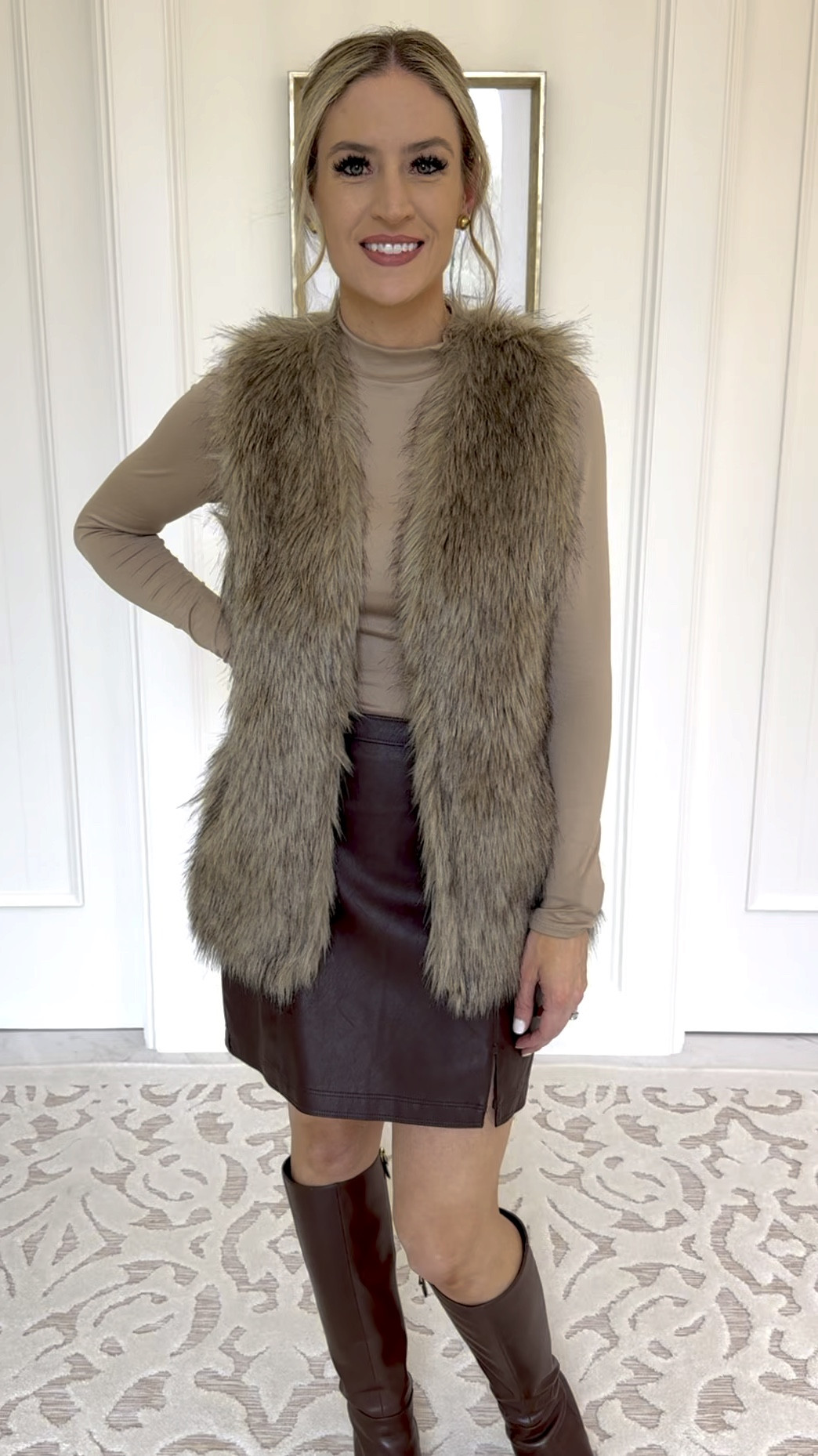 🦃 Thanksgiving Outfit 🦃

Comfortable and holiday ready. Paring neutral tans and browns is perfect for a holiday outfit during this entire season. 🤎✨

This mock neck bodysuit has become a favorite of mine. It is soft, lightweight, and comfortable for a longer torso  

#everypiecefits

#LTKHoliday #LTKstyletip #LTKSeasonal