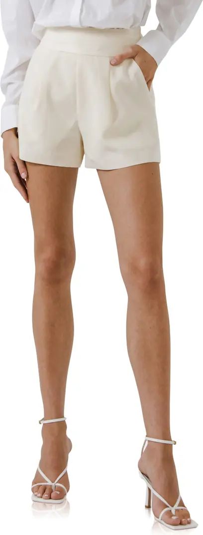 High Waist Pleated Shorts | Nordstrom
