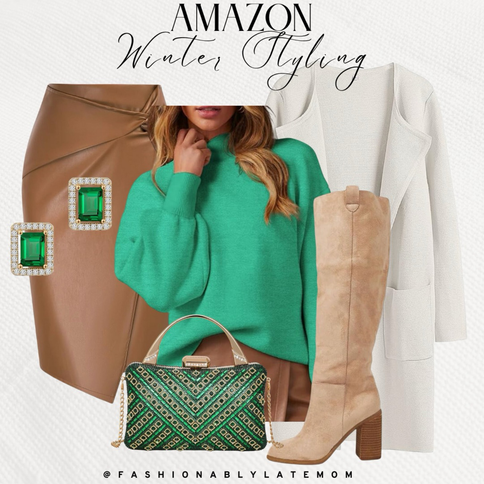 Amazon Winter Outfit Inspo

Fashionablylatemom 
Casual winter outfit
Womens winter knit Tops Loose
Women’s holiday blouses
Women’s holiday button up tops
Women’s winter fashion
Winter beanies
Striped tee shirt
Trendy booties
Winter jewelry
Hoop earrings
Statement earrings
Flared jeans
Women’s holiday accessories
Denim jacket
Basic tees
Holiday cardigan
Workwear pants
Bootcut pants
Suede boots
Winter shoes
Gold jewelry
Denim jeans
Winter blazers
Women’s denim
Women’s booties

#LTKStyleTip #LTKSeasonal #LTKHoliday