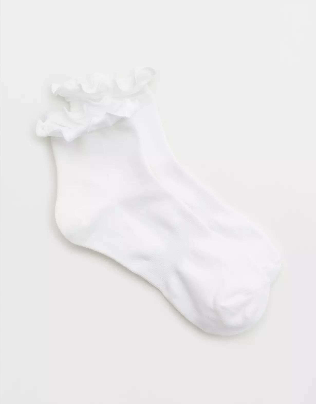 OFFLINE By Aerie Ruffle Ribbed Socks | Aerie