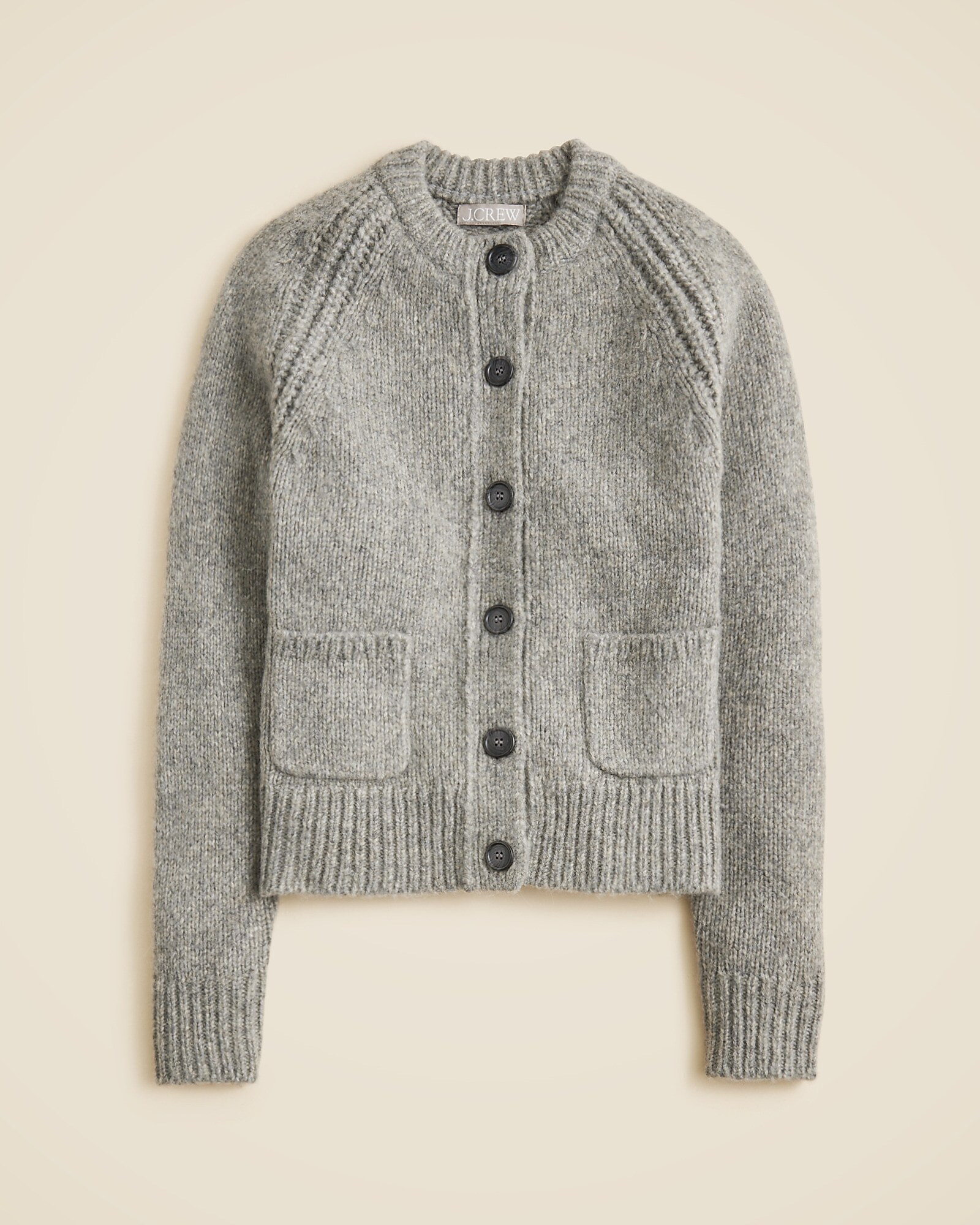 Raglan cardigan in heathered yarn | J. Crew US