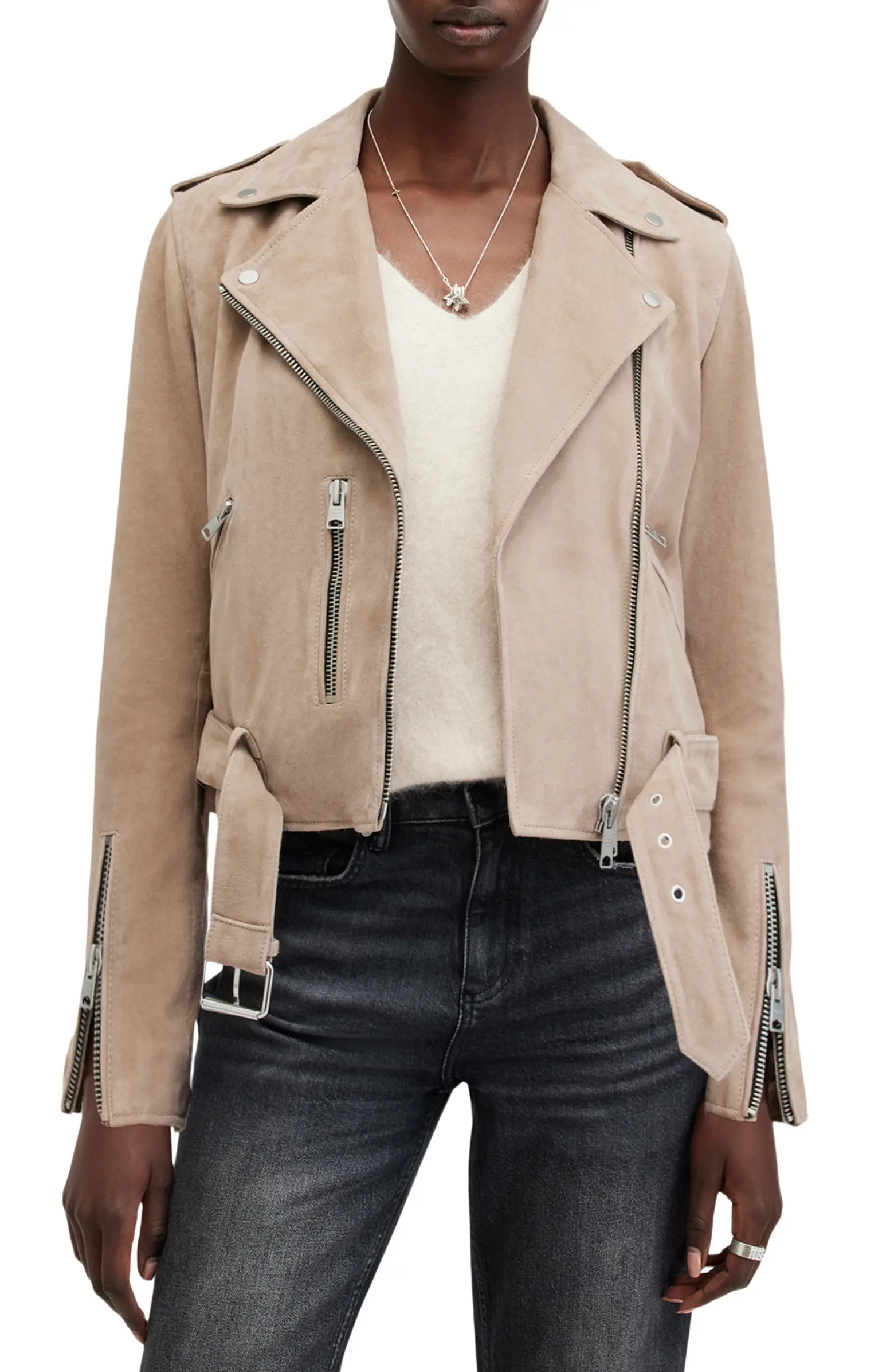 Suede Moto Jacket | Nordstrom