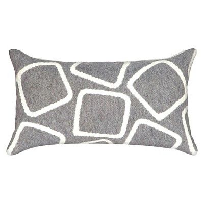 Silver Outdoor Throw Pillow - Liora Manne | Target