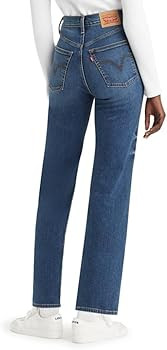 Levi's Women's Ribcage Straight Ankle Jeans | Amazon (US)