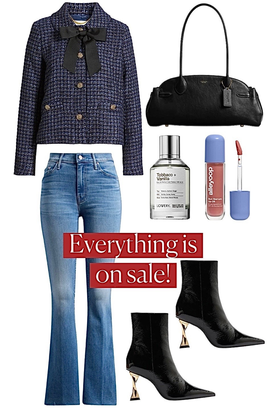 Winter outfit on sale 
Jeans
Mother jeans 

#LTKSeasonal #LTKSaleAlert