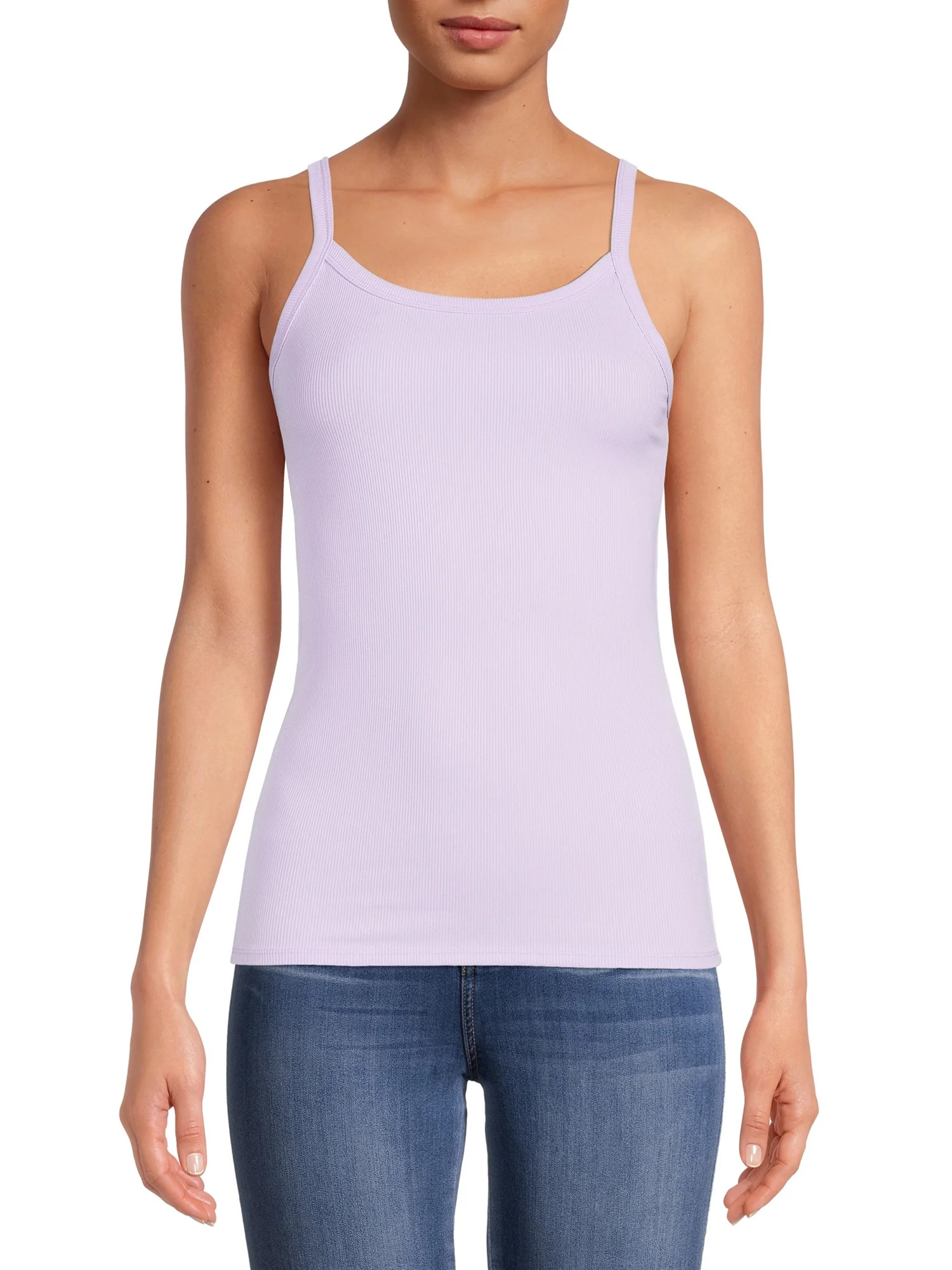 No Boundaries Juniors Ribbed Cami | Walmart (US)