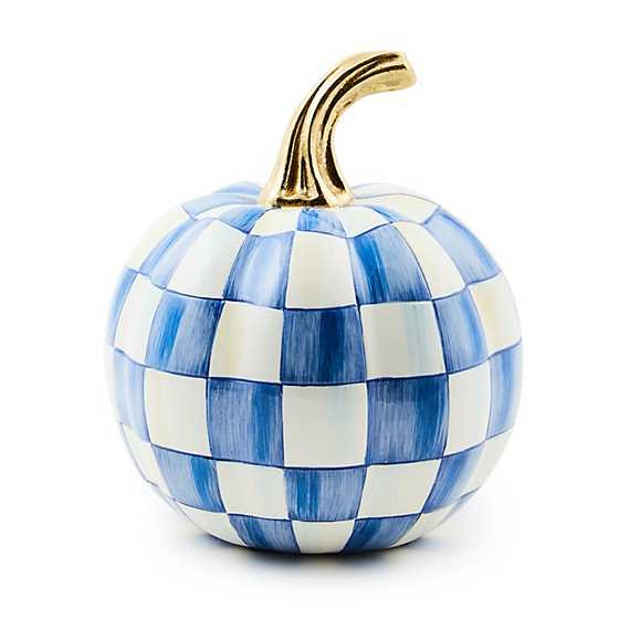 Royal Check Mini Pumpkin | MacKenzie-Childs