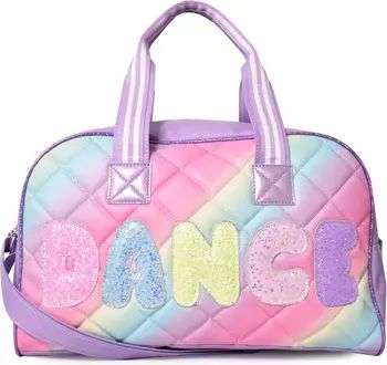 OMG Accessories Kids' Dance Ombré Quilted Duffle Bag | Nordstrom | Nordstrom