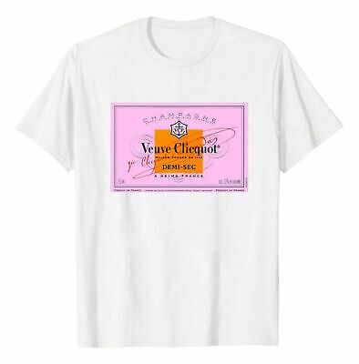 Champagne Veuve Rose T-Shirt Size S-5XL  | eBay | eBay US