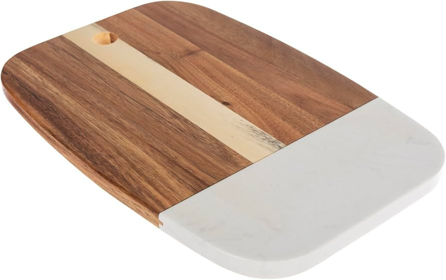 Hobby Lobby Acacia Wood Cheese Board, Charcuterie Board, Cheese and Cracker Tray | Amazon (US)