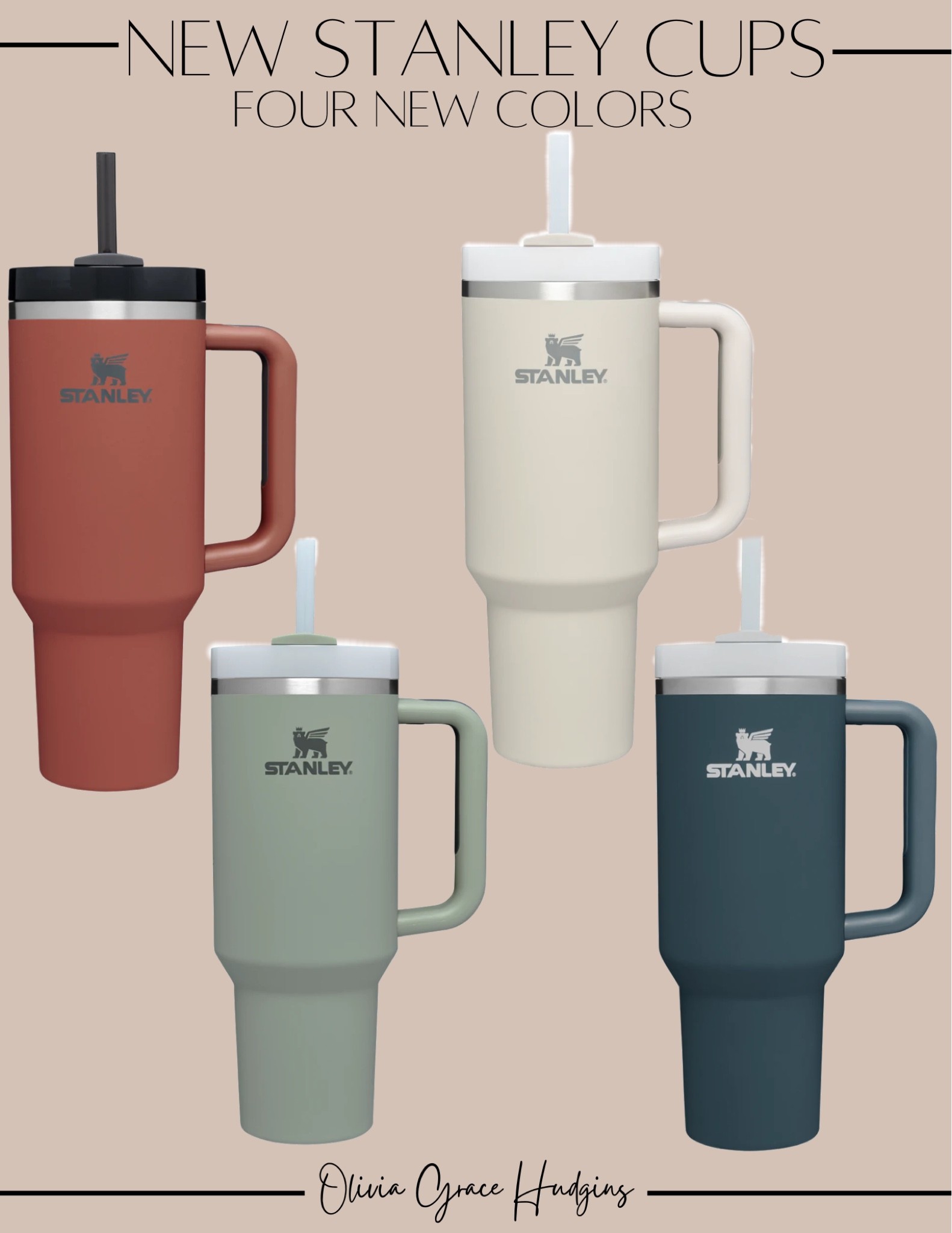 Restock on 40oz Stanley Tumblers in 4 new colors! Red Rust, dune, bay leaf, stormy sea

#LTKfit #LTKfamily #LTKunder50