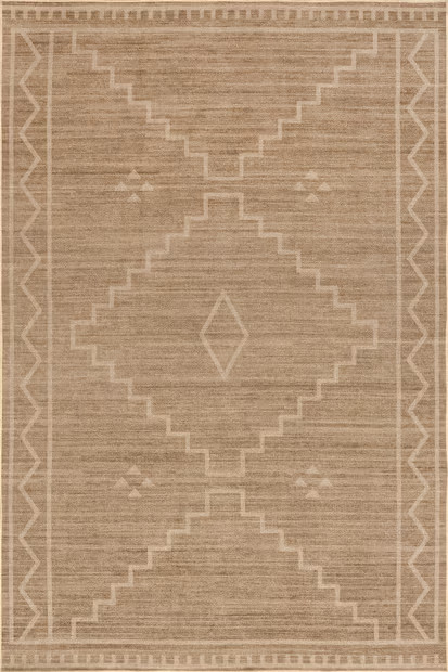 Natural Linden Easy-Jute Washable Shapes Area Rug | Rugs USA