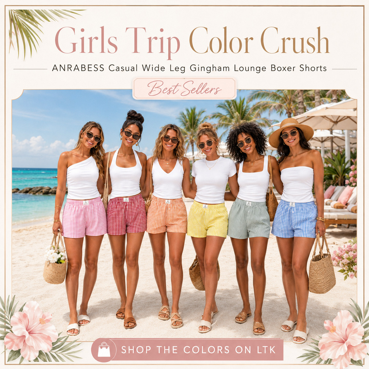 ANRABESS Summer Chic | Gingham Loungewear Boxer Shorts

Pride Month plans are happening now, and these ANRABESS gingham lounge boxer shorts are the colorful summer pieces to grab before June outfits sneak up on you!!

These Best-Selling casual wide leg gingham shorts are lightweight, bright, easy to pull on, and so on-trend right now with that boxer short outfit vibe everyone is wearing for Pride events, beach days, girls’ trips, resort mornings, coffee runs, pool days, lake weekends, and sunny summer getaways.

These are the shorts that make getting dressed feel fun without making it complicated!

The colorful gingham options give that playful Pride color crush energy, while the relaxed lounge fit keeps them comfy enough for all-day plans. 

Pair them with a simple white tank, bodysuit, oversized button-down, swimsuit, sandals, sneakers, sunglasses, gold jewelry, or a straw bag and you instantly have a cute summer outfit that feels bright, effortless, and photo-ready. 😍 

If you want an easy June outfit piece that works for Pride Month but still gets worn all summer, these are the ones to shop now. 

They’re cute enough for plans, comfy enough for real life, and colorful enough to make even the most basic top feel like a full look. 

The best colors always go first, so don’t wait until your weekend plans are already here!!

📌 SAVE this for the Pride Month shorts that make every summer outfit brighter, easier, and way more fun.

↓ Everything is linked!

#LTKActive #LTKSaleAlert #LTKTravel