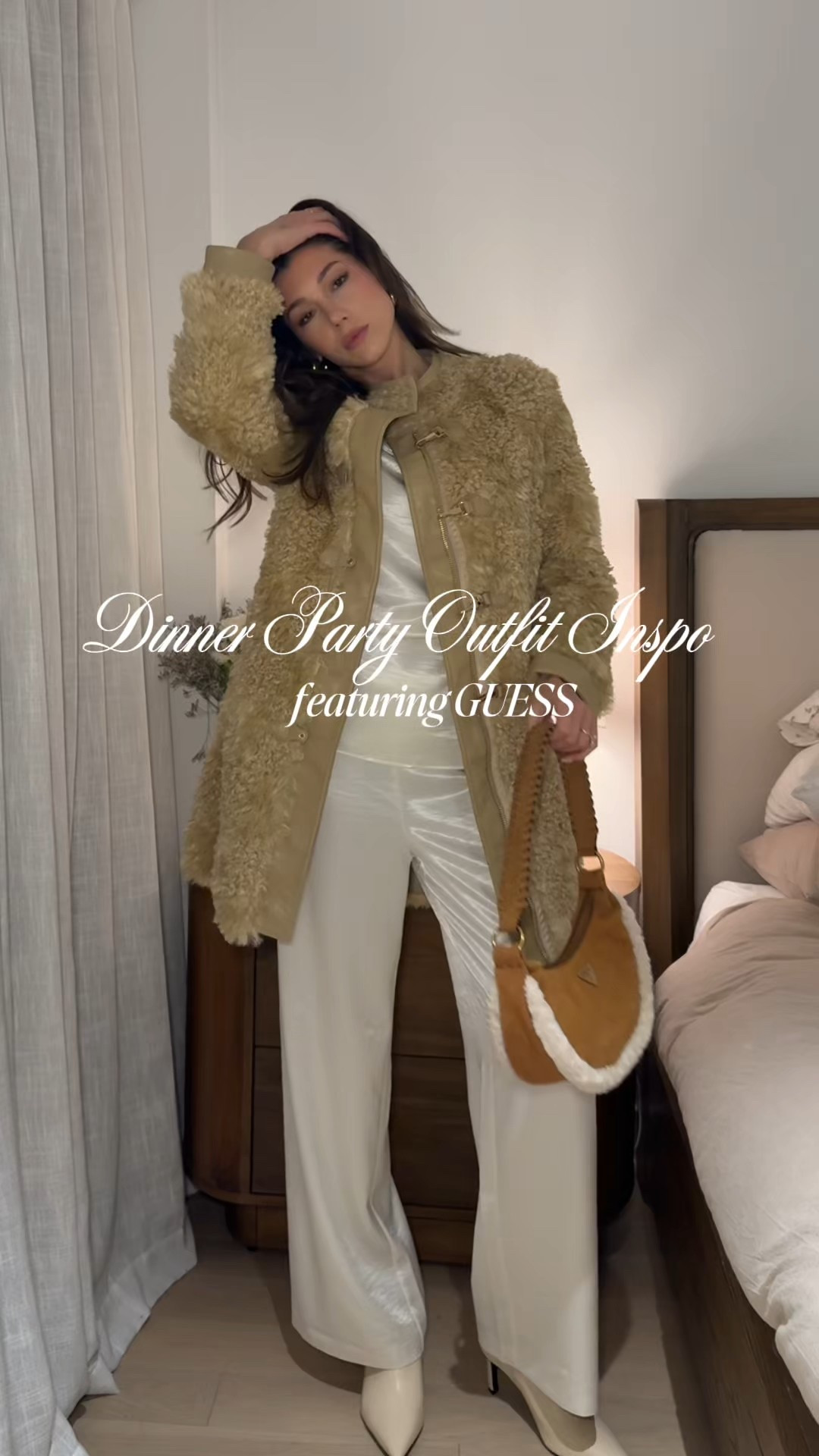 Dinner party outfit inspo in @guess #ad #GUESSPartner 