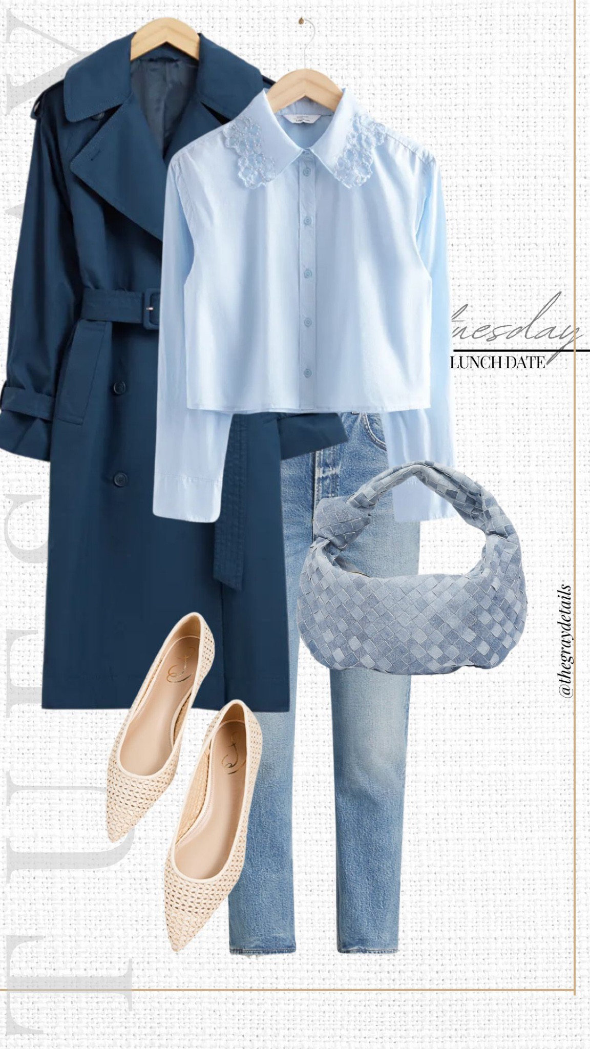 Business casual outfit, spring outfit, trench coat, flats, jeans outfit 

#LTKstyletip #LTKFind #LTKworkwear