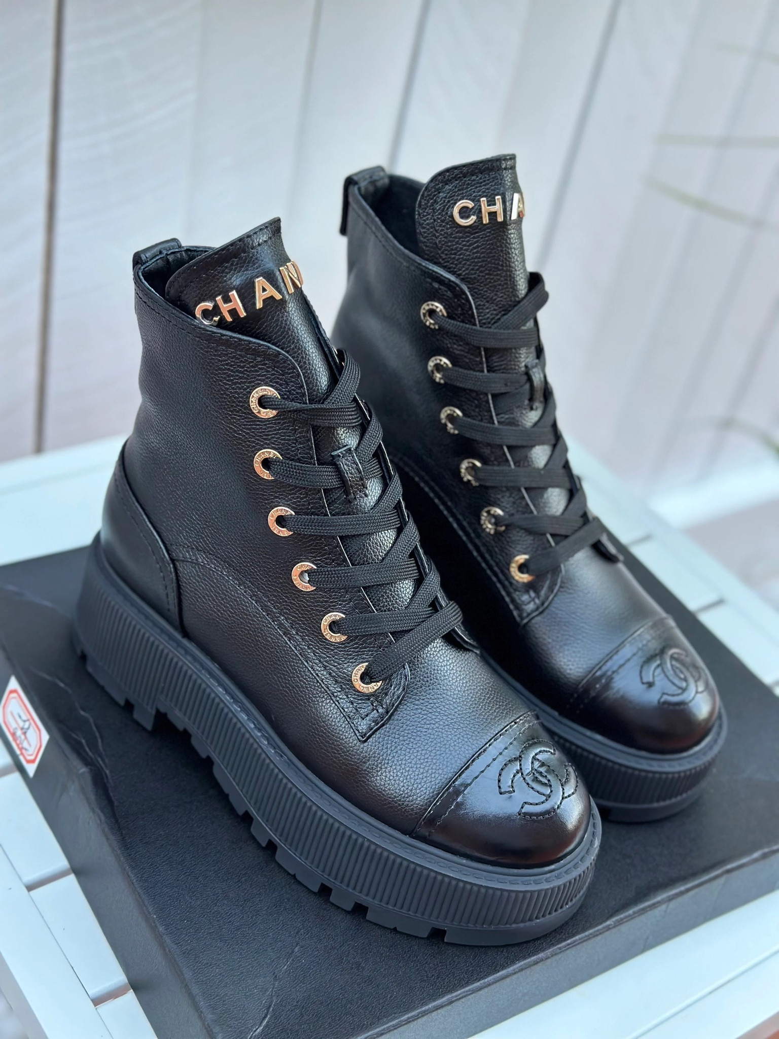 Chanel boots 