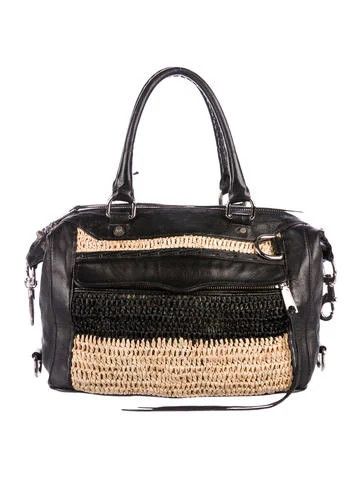 Rebecca Minkoff Raffia Morning After Bag | The Real Real, Inc.