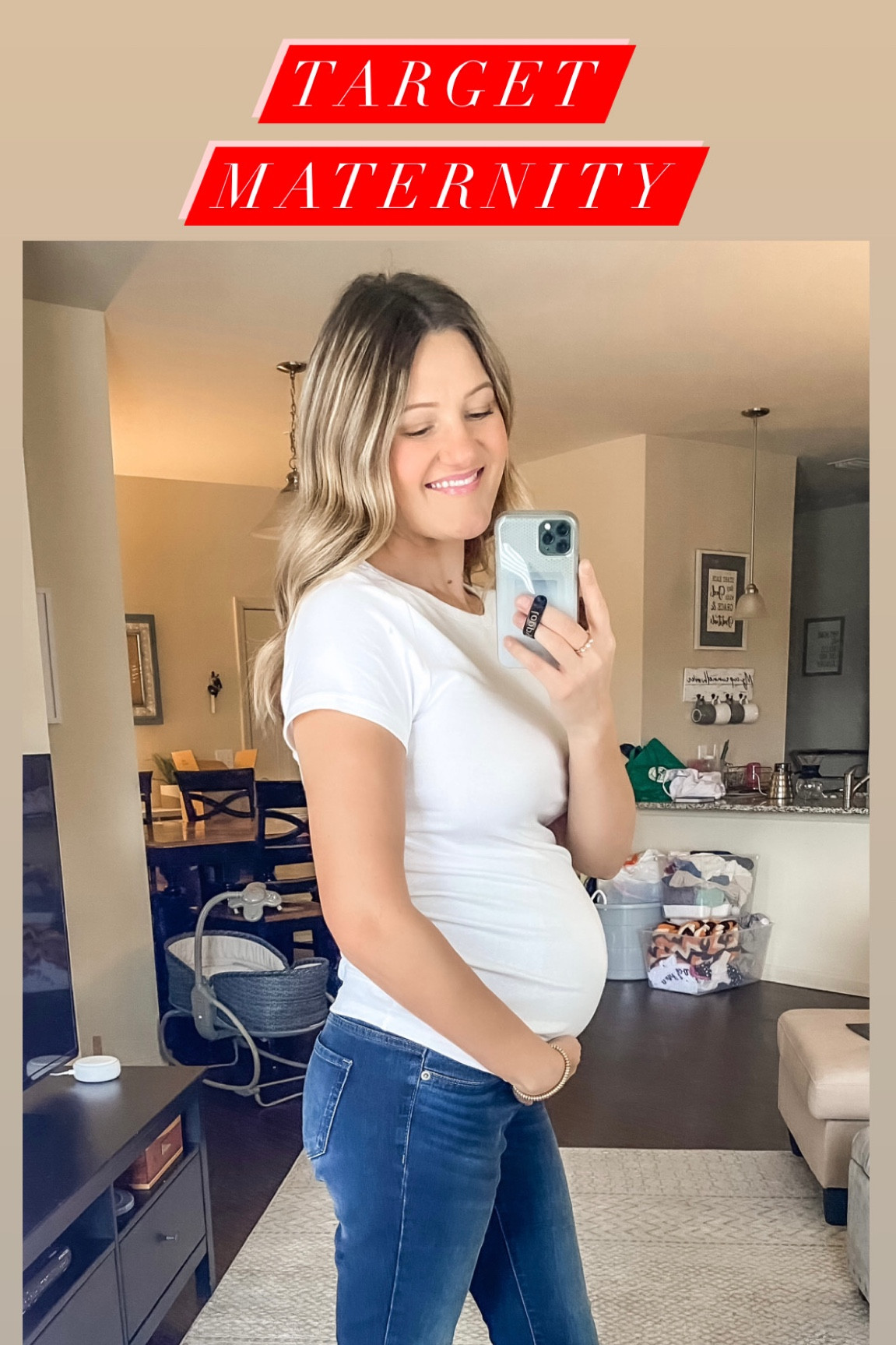 Maternity jeans & tees are fire at Target!! 🔥 

Maternity jeans // maternity tshirt // comfy maternity // trendy maternity 

#LTKbaby #LTKbump #LTKunder50