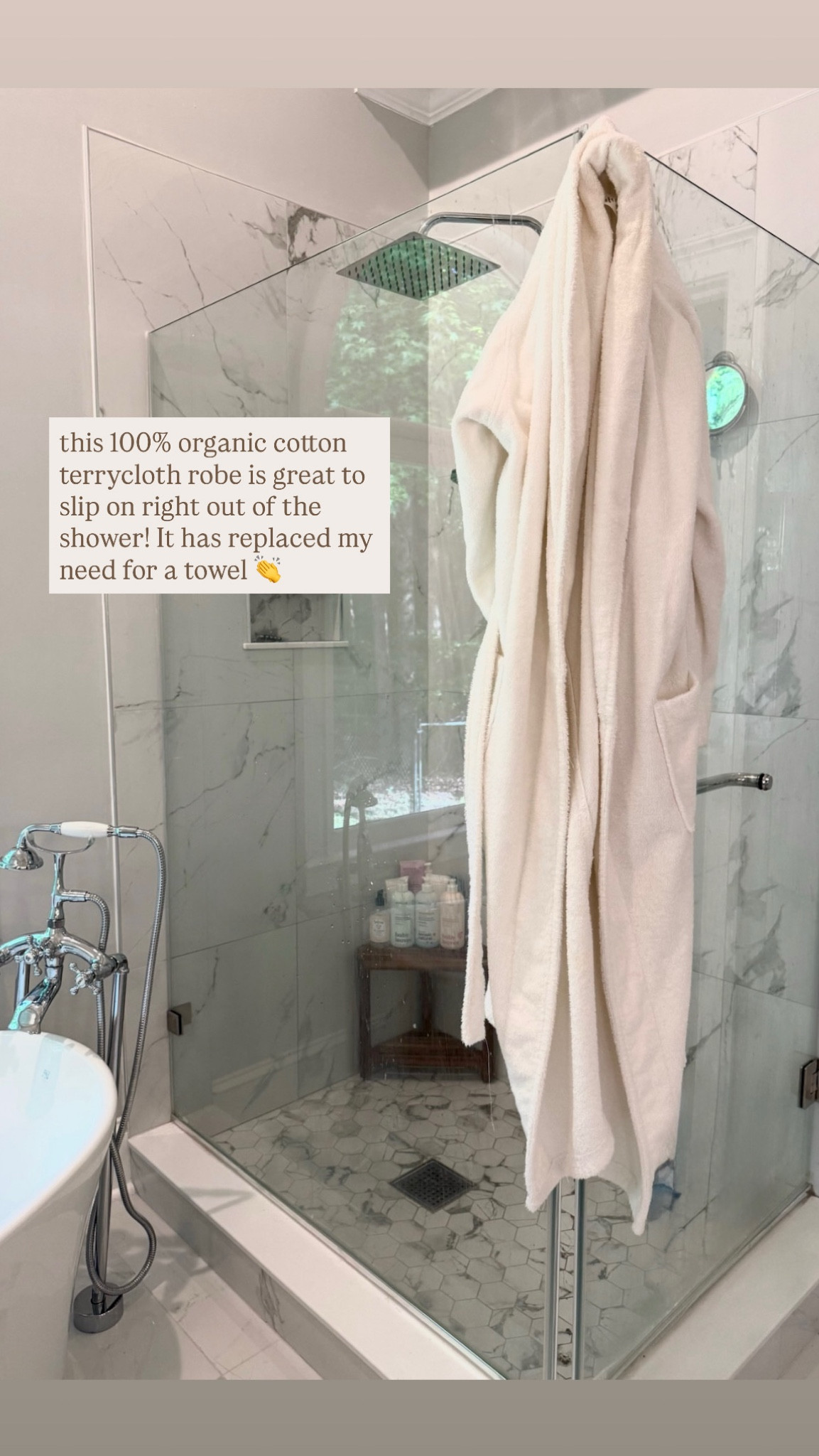 I was gifted this and it has quickly become one of my favorite items!! It is 100% cotton and feels like one you’d get at a hotel or spa. Would make a great Mother’s Day gift! 

#LTKMothersDay