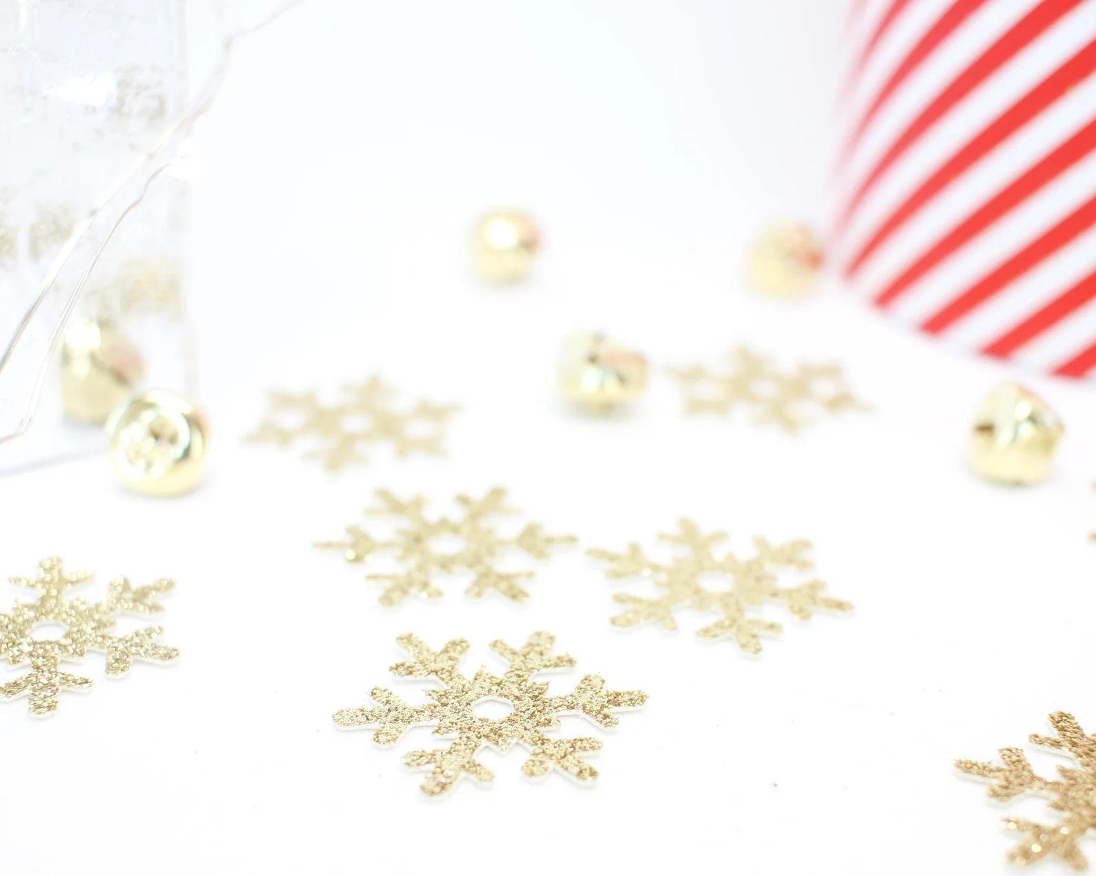 Snowflake Confetti  Glitter  Holiday Confetti. Christmas | Etsy | Etsy (US)