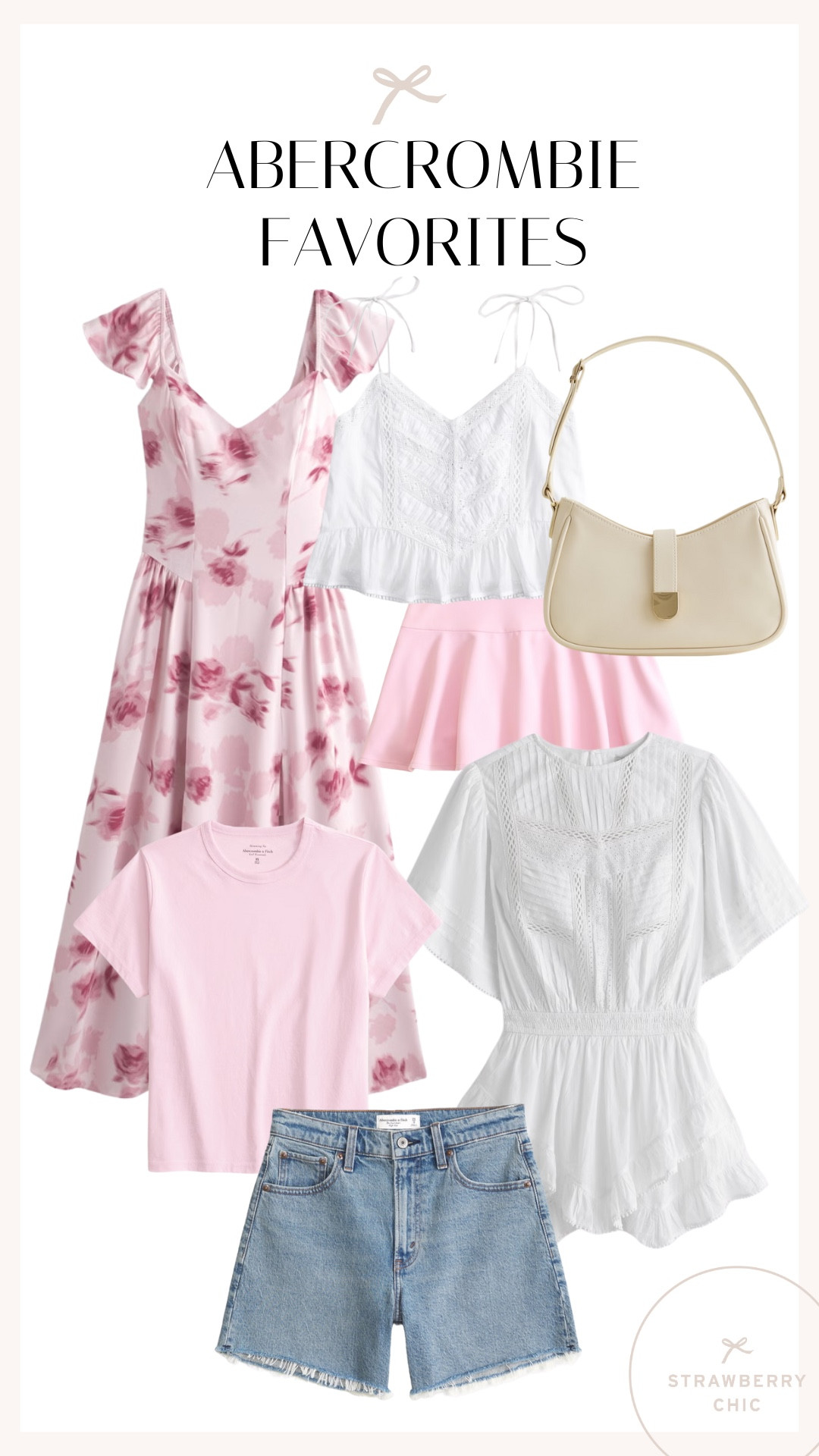 Abercrombie New arrivals. The pink dress would be perfect for a wedding  

#LTKStyleTip #LTKFindsUnder100 #LTKSummerEdit
