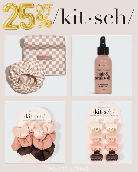 25% off Kitsch 



#LTKbeauty #LTKfindsunder50 #LTKsalealert